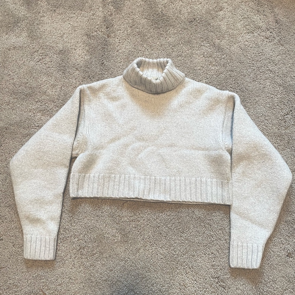 Aritzia cropped sweater